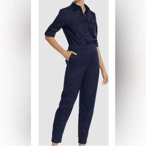 Theory Military Jumpsuit in Navy